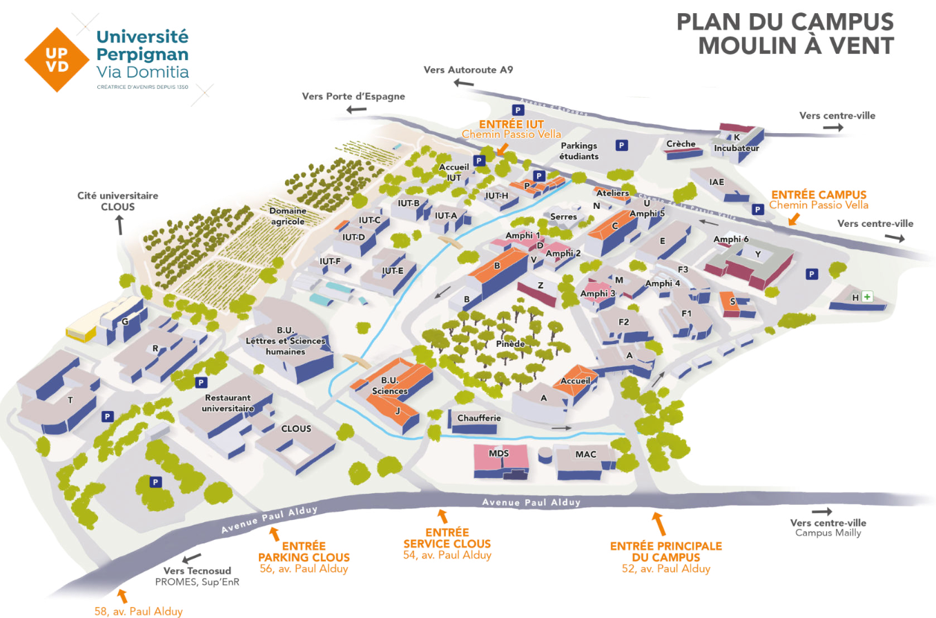 Plan acces UPVD